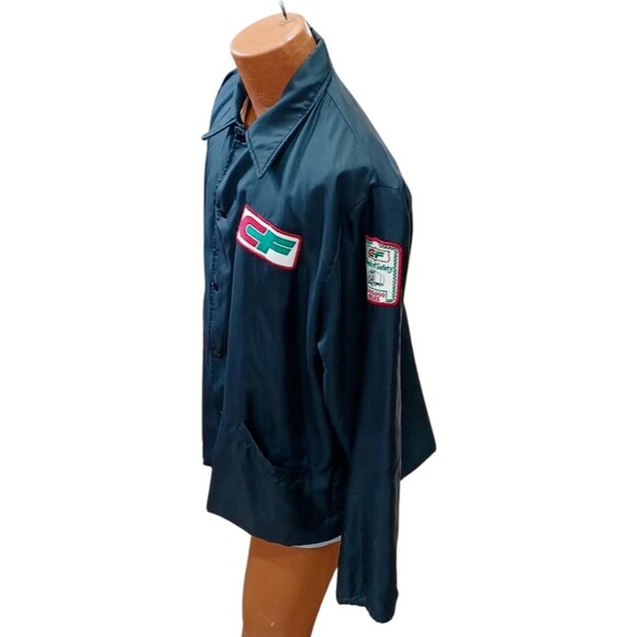 Vintage Consolidated Freightways CF Black Jacket XL 1 Million Miles - Holloway - Picture 2 of 8